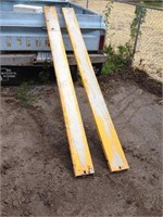 Misc - (2) Aluminum scaffolding Planks