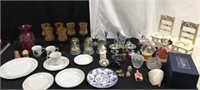 Cute Figurines, Wine Glasses, Plates, & More P4A