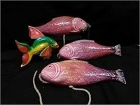 Ceramic Hanging Fish Decor! S6B