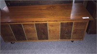 VINTAGE FITTED CEDAR CHEST, CACHE COLLECTION BY