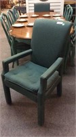 UPHOLSTERED DINING CHAIRS (2X)