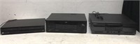 DVD Player, VCR & RCA Stereo Receiver P9B