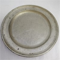 Another Antique Townsend & Giffen Pewter Plate