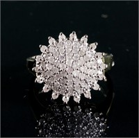 0.45ct Diamond Cluster Ring CRV$750