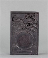 Chinese Ink Stone Carved with Lan Ting