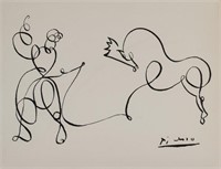 Pablo Picasso 1881-1973 Spanish Litho Print Paper