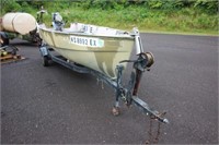 Boat, motor & trailer