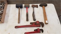 Rubber Mallets - Pipe Wrenches