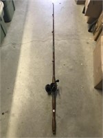 Genuine Tonkin Wooden Fishing Rod With Fishing