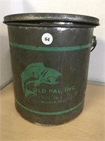 Vintage Minnow Bucket – Old Pal Inc.