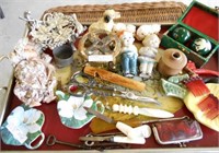 GOOD LOT OF COLLECTIBLES INCL. BISQUE