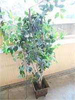 GREEN POTTED TALL  ARTIFICIAL PLANT