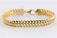 Milor Italy, 14k Yellow Gold Bracelet