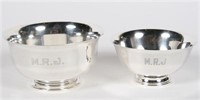 Pair of Sterling Silver Bowls