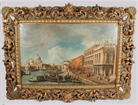 School of Canaletto Painting, Untitled Cityscape