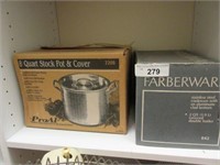 Faberware double boiler & stock pot