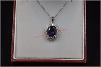 MATCHING “LADY DIANA” SAPPHIRE NECKLACE