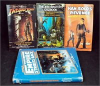 4 Vintage Star Wars Empire Strikes Back Books Lot