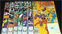 Approx 14 1980's Marvel X Men Comic Books Lot
