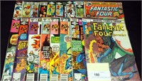 Approx 20 Marvel Fantastic Four 80's Comic Books