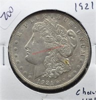 1921 MORGAN DOLLAR CHOICE UNC