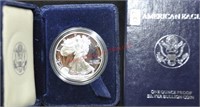 1994 PROOF SILVER EAGLE W BOX PAPERS   KEY DATE