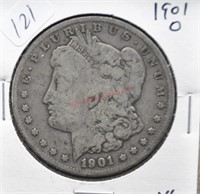 1901 O MORGAN DOLLAR  VG