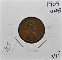 1909 VDB LINCOLN VF