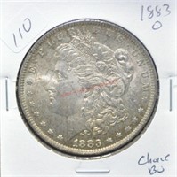 1883 O MORGAN DOLLAR  CHOICE BU