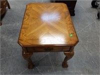 BALL AND CLAW DREXEL END TABLE