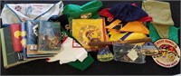 LARGE LOT OF SCOUTING ITEMS BOY SCOUTS