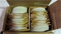 Dozen White Rego 6" Plates