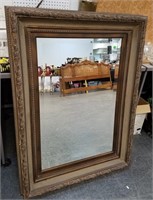 LARGE HEAVY WALL MIRROR EXCEPTIONAL PIECE