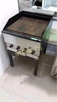 Garland 24" Charbroiler w/ stand 24x31x41