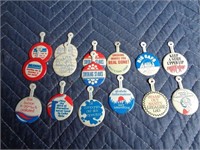 15 Spenco Corp 1960's thru 1970's Tin Tab Buttons