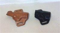 (2) Leather Galco Holsters