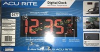 ACU RITE DIGITAL CLOCK ATTENTION ONLINE BIDDERS