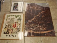 Three Framed Pictures