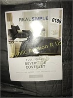 REAL SIMPLE FULL/QUEEN COVERLET