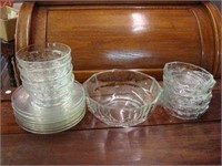 Glass Bowls and Plates