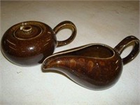Russel Wright Pottery Sugar and Creamer