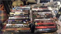 About 45 DVDs in a box, (576)