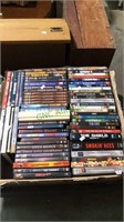 65+ DVDs in a box, (834)