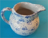 Hand-Painted Pitcher