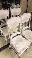 4 Vintage Dining Room Chairs
