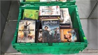 CRATE OF DVD'S
