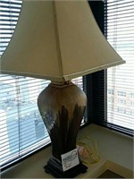 Glazed Table Lamp