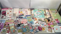 Extra large assortment of scrap booking stickers