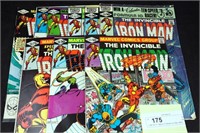 Approx 15 Marvel Iron Man 1980's Comic Books Lot