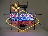 WELCOME TO FABULOUS LAS VEGAS 4 COLOR NEON